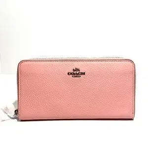 Coach Women Blush Pink Coach Wristlet/Wallet Pebble Leather display picture 1